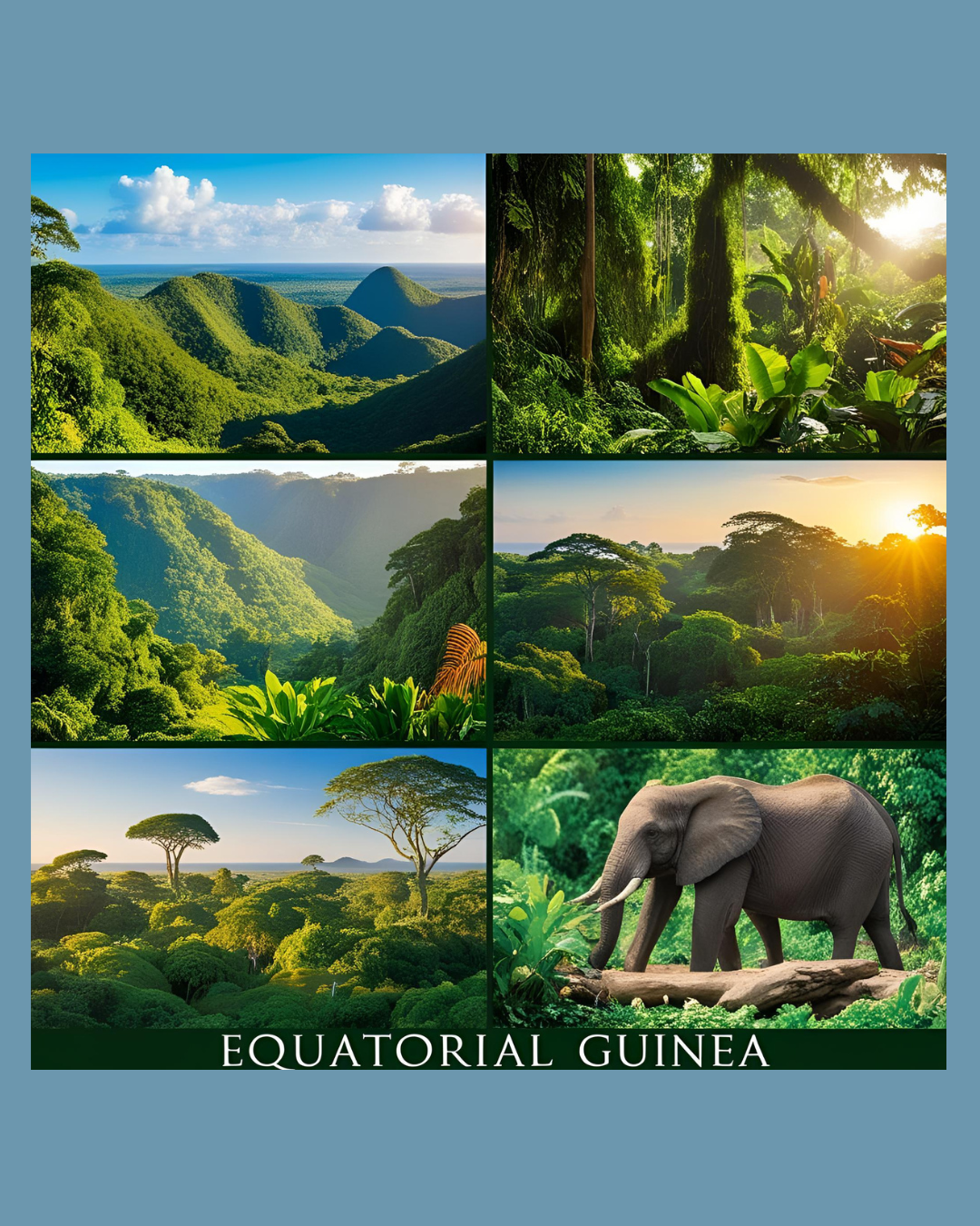 A Prayer for God’s Blessings on Families, Nations, and the World, Day 121, Equatorial Guinea