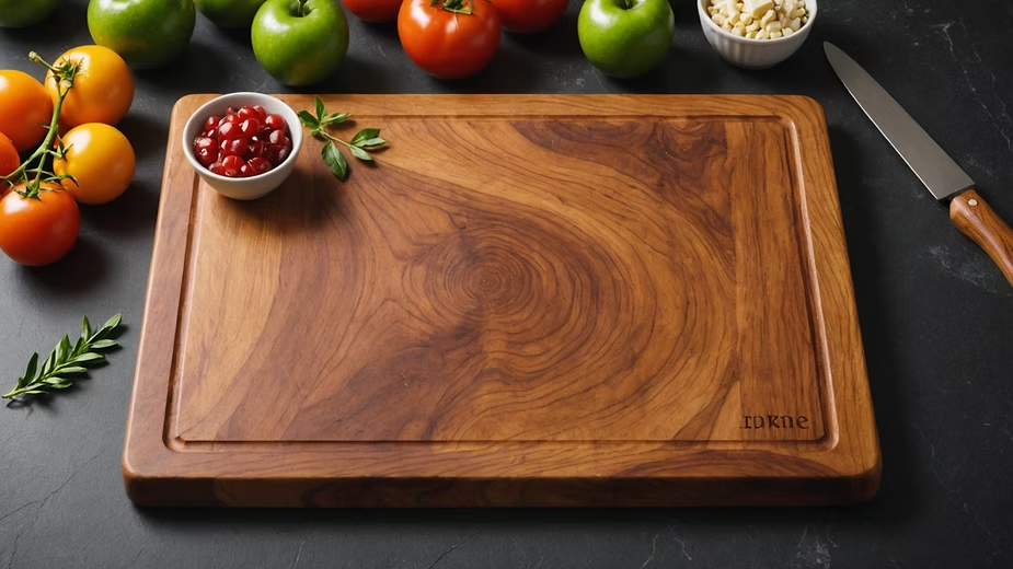 An exquisite arrangement of various cutting boards highlighting craftsmanship and design