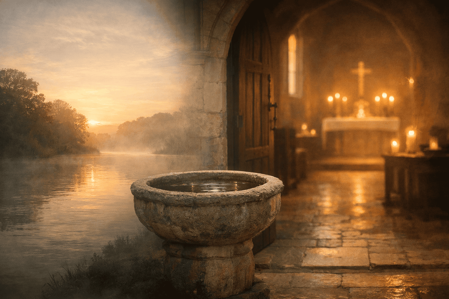 From the Jordan to the Altar: How Baptism Carries Us Through the Whole Christian Life