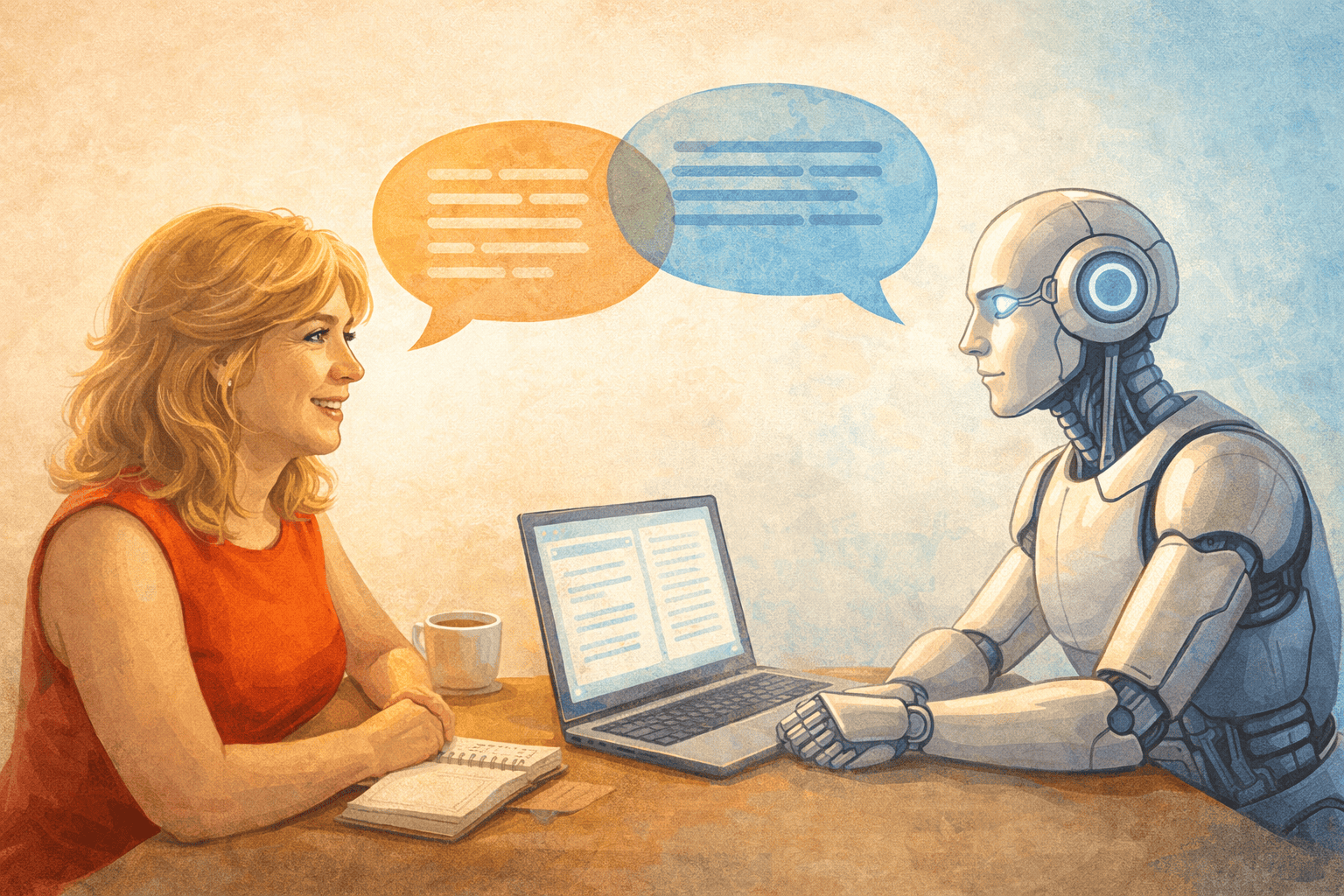 Hello Everyone. I’m AI, and I’ve Been Asked to Speak to You.